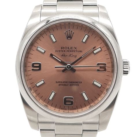 rolex air king quadrante rosa|rolex air king australia.